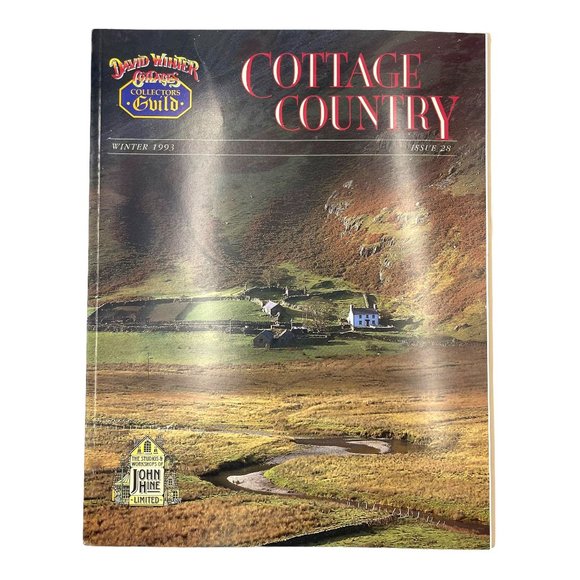 David Winter Cottage Collectors Guild Country Magazine and Inserts 1993 - Picture 9 of 10